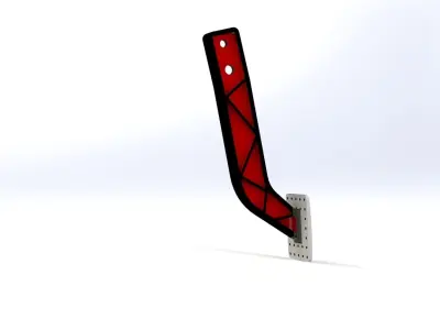 Brake Pedal 3D model