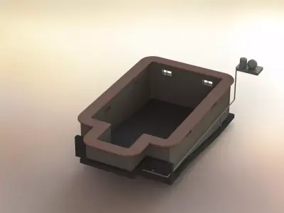 Swimming pool Free 3D model