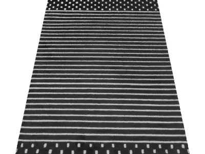 Rug Set 1333 3D model