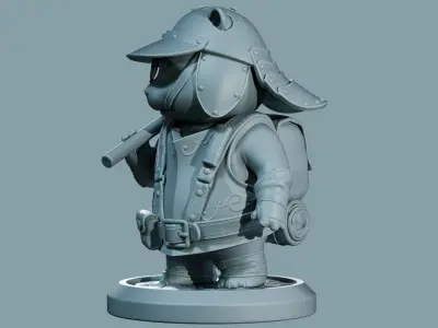 Panda - Sapper 3D print model