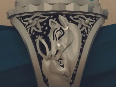 ring man Deer     3D print model