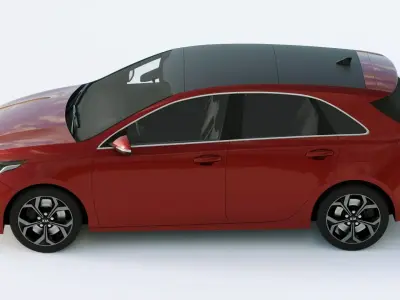 Kia Ceed 2019 3D model