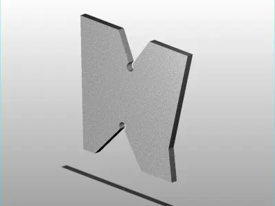 Lathe angle tool Free 3D model