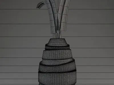Spiral Coral Vase 3D model