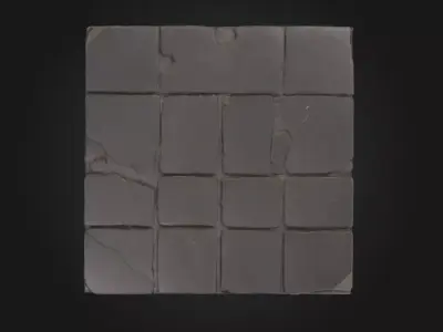 Midnight Slate Floor Tiles Texture