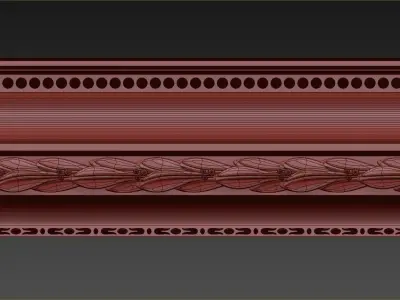 Carved frame  3D model