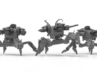 Despoiler War Engine - Defiler of Worlds 3D print model