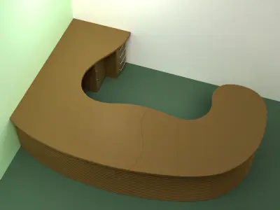  office table 3D model