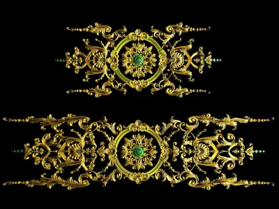 Decorative Ornamental 51 3D model