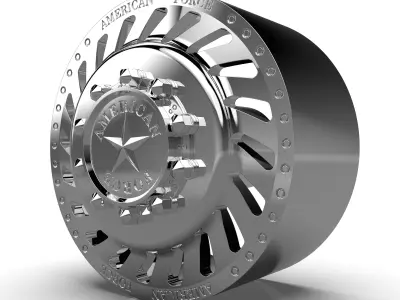 AMERICAN FORCE N17 VADER DRW WHEEL 3D model