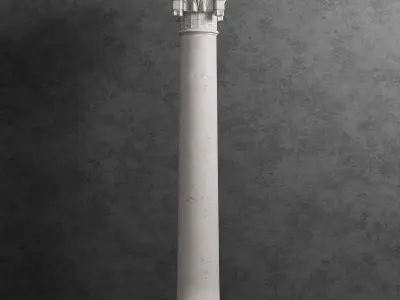 Ottoman column 3D model