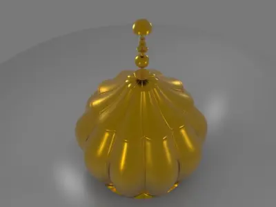 Golden Dome 3D model