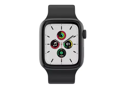 Apple Watch SE Black 3D model