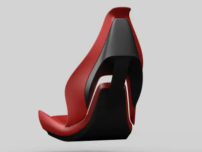 Car Seat  3D model by ggaithgm