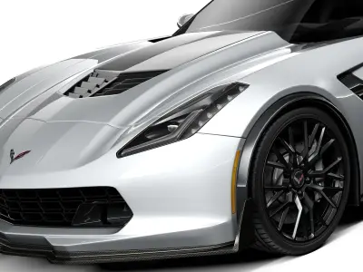 Chevrolet Corvette C7 Z06 2014 3D model