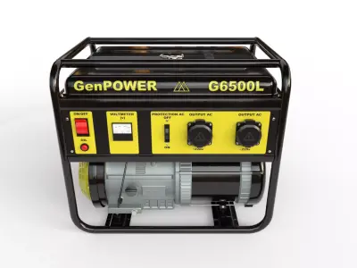 Generator PBR portable 3D model