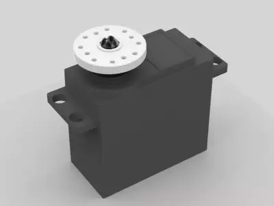 MG995-996 Servo Motor 3D print model
