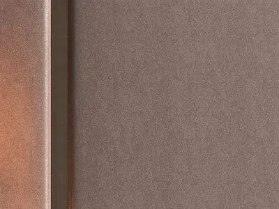 Leather Bedroom Headboard - 3 3D model