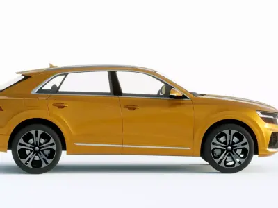 Audi Q8 2019 3D model