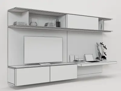 jesse online wall mounted system 3D model