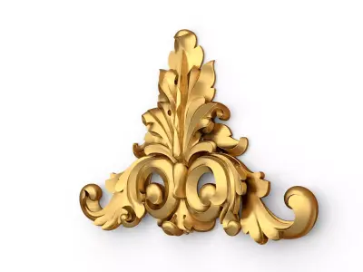 carved classic decorative ornament cnc 3d printing stl 19 3D print model