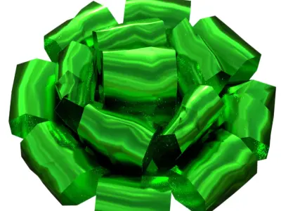 GIFT BOW Low-poly 3D model