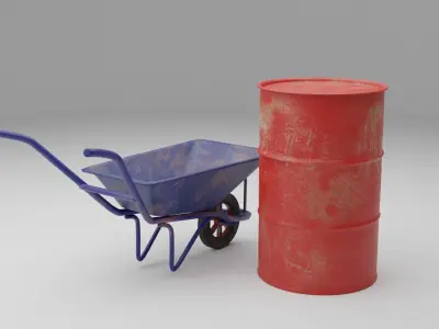 Tank and Marton Free 3D model