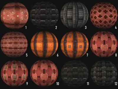 100 leather belt armor surface PBR photo seamless 4k textures Texture