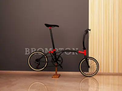 Brompton CHPT3 Edition Low-poly 3D model