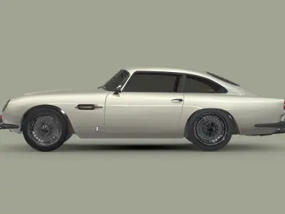 Aston Martin DB5 Vantage - 1964 3D model