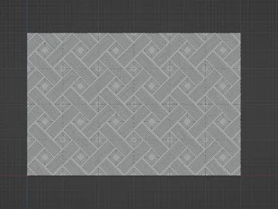 Wall wood seamless set2 V24 3D model