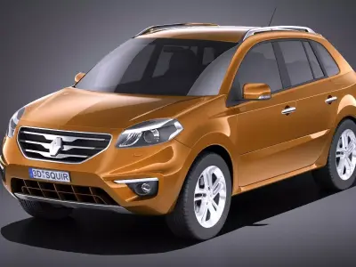 Renault Koleos 2013 VRAY 3D model