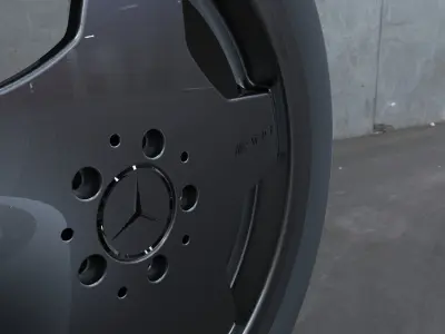 Monoblock 18 inch rim 3D model