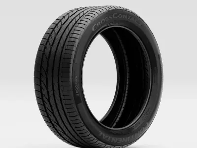 Continental CrossContact LX25 Tire 3D model