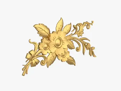 Classic decor ornament 264 3D model