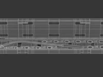 Garage Serpentine Belt Tool Kit 3D model