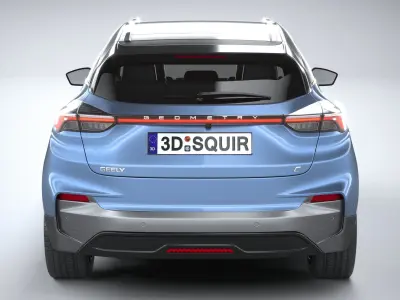 Geely Geometry C 2024 3D model