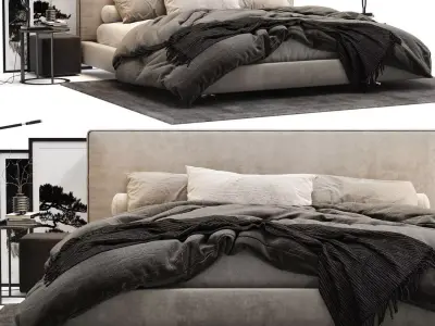 Richard Bed Set 3D model