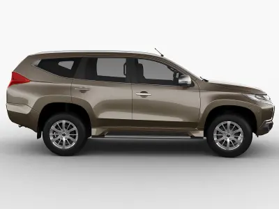 Mitsubishi Pajero Sport 2016 3D model