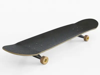 GRUNDFORM - Skateboard Set 3D model