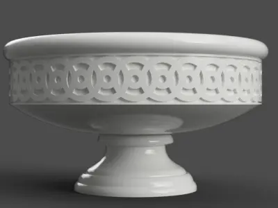 decorative planter - vase - candy dish -Urn 3D print model