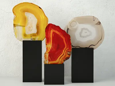 Fergie Sculptures by Arteriors 3D model