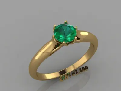FANCE  RING 3D model