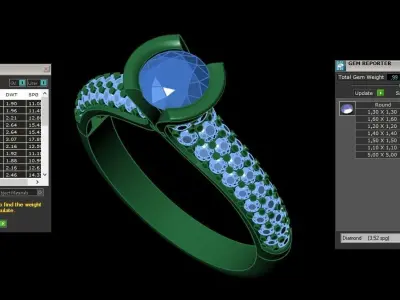 ring code 4 3D print model