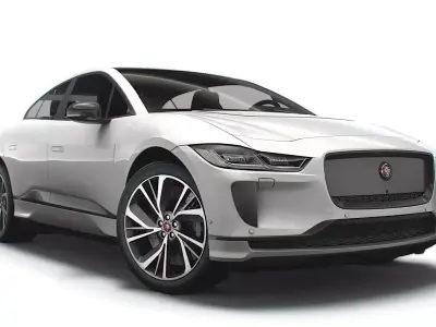Jaguar I Pace 2024 3D model