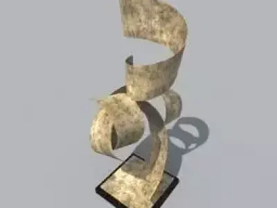 Henley statue Free 3D model