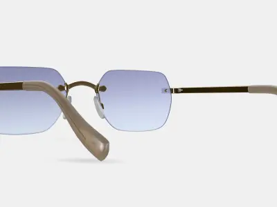 PRIVE REVAUX DB TOUCH GUNMETAL 3D model