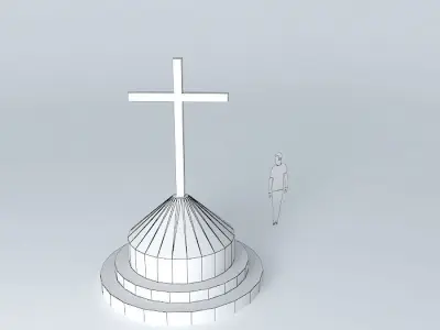 Parque de la Cruz Librilla Free 3D model