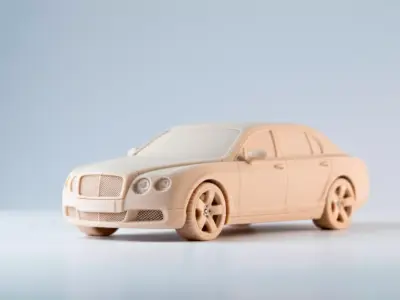 Bentley Continental Flying Spur 3D Car Model 3D print model