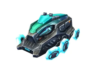 Running business - front 3D model